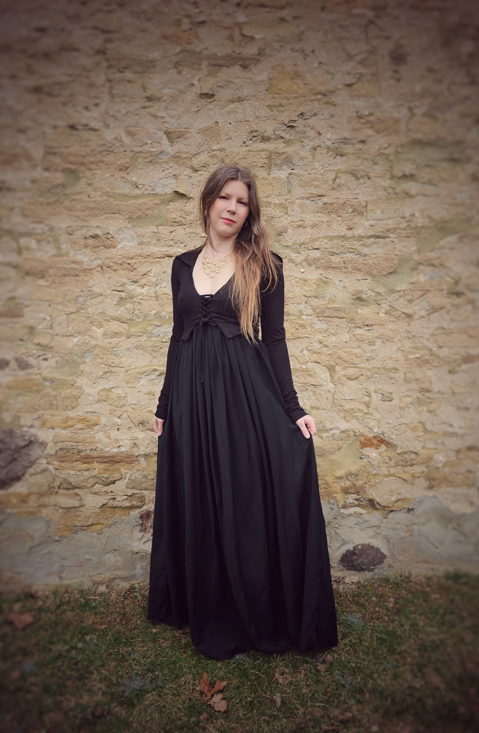 The Fates Gown - Priestess dress - Witch clothing - Made in Canada Fit for the Gods The Fates Gown - Priestess dress - Witch clothing - Made in Canada Fit for the Gods